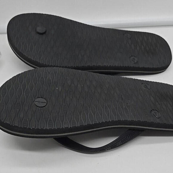 Reef Men's Phantom Nias Flip Flops‎ - Black/Grey 10 - Picture 7 of 11